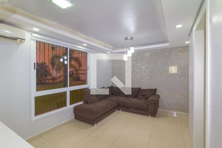 Sala de apartamento à venda com 2 quartos, 60m² em Mato Grande, Canoas