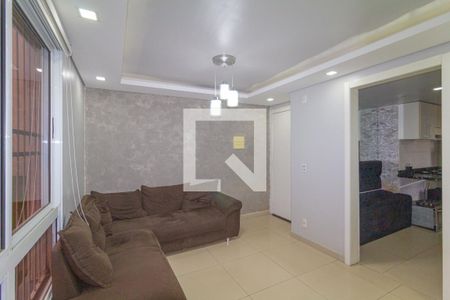 Sala de apartamento à venda com 2 quartos, 60m² em Mato Grande, Canoas