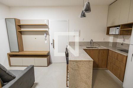 Sala  de apartamento para alugar com 1 quarto, 33m² em Paquetá, Belo Horizonte