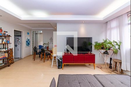 Sala de apartamento à venda com 2 quartos, 90m² em Santa Lúcia, Belo Horizonte