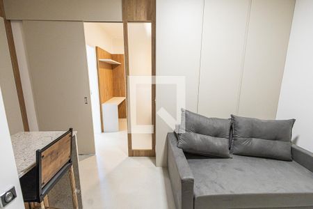 Sala / cozinha de apartamento para alugar com 1 quarto, 33m² em Paquetá, Belo Horizonte