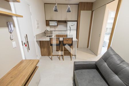 Sala / cozinha de apartamento para alugar com 1 quarto, 33m² em Paquetá, Belo Horizonte