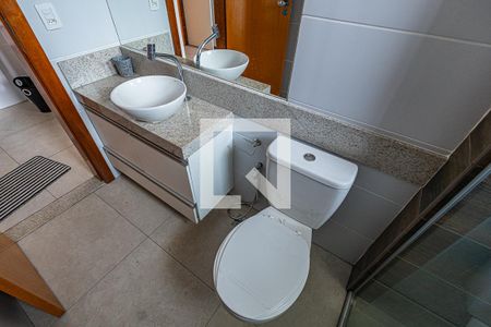 banheiro de apartamento para alugar com 1 quarto, 48m² em Ouro Preto, Belo Horizonte