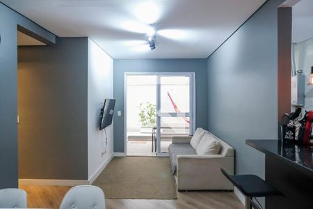 Sala de apartamento para alugar com 2 quartos, 66m² em Santa Maria, São Caetano do Sul