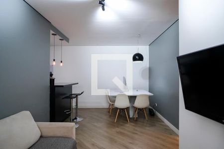 Sala de apartamento para alugar com 2 quartos, 66m² em Santa Maria, São Caetano do Sul