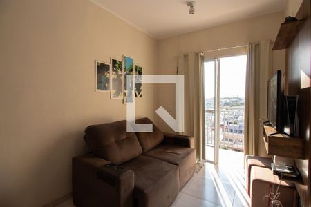 Sala e Sala de Jantar de apartamento para alugar com 2 quartos, 57m² em Loteamento Residencial Viva Vista, Sumaré