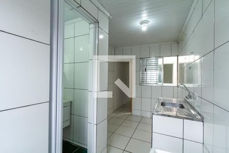 Cozinha e Área de Serviço de kitnet/studio para alugar com 1 quarto, 35m² em Jardim Nascimento, São Bernardo do Campo