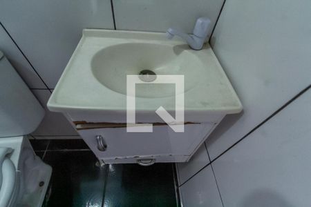 Banheiro de kitnet/studio para alugar com 1 quarto, 35m² em Jardim Nascimento, São Bernardo do Campo