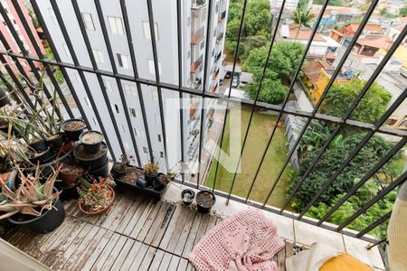 Varanda da Sala de apartamento à venda com 2 quartos, 51m² em Jardim Umarizal, São Paulo