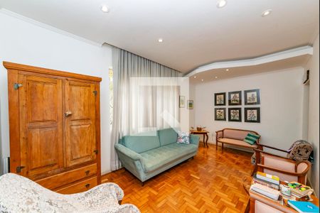 Sala 1 de apartamento à venda com 3 quartos, 110m² em Funcionários, Belo Horizonte