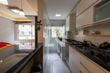 Cozinha/Área de serviço de apartamento à venda com 2 quartos, 62m² em Santa Tereza, Porto Alegre