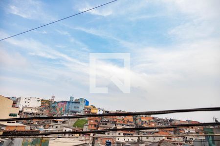 Vista da varanda da sala de casa à venda com 5 quartos, 600m² em Vila Nogueira, Diadema