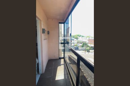 Varanda da Sala de apartamento à venda com 1 quarto, 61m² em Santo Antônio, Porto Alegre