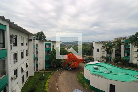 Vista da Sala de apartamento à venda com 1 quarto, 60m² em Nonoai, Porto Alegre