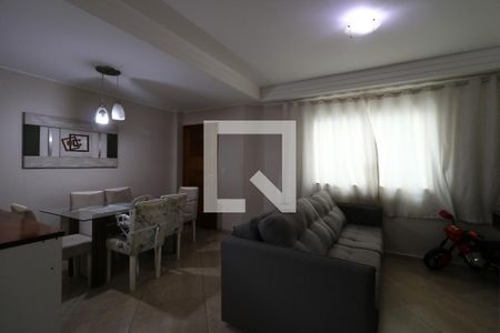 Sala de casa de condomínio à venda com 2 quartos, 132m² em Vila Príncipe de Gales, Santo André