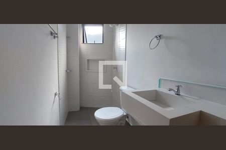 Banheiro Studio de kitnet/studio à venda com 1 quarto, 34m² em Vila Bastos, Santo André