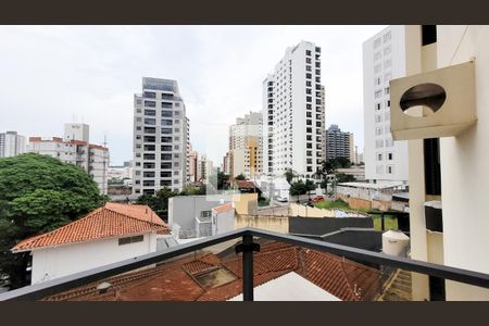 Varanda da Suíte de apartamento à venda com 4 quartos, 146m² em Cambuí, Campinas