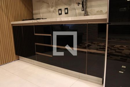 Sala e Cozinha de apartamento para alugar com 1 quarto, 77m² em Jardim Goiás, Goiânia