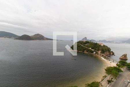 Vista da Sala de apartamento para alugar com 3 quartos, 280m² em Boa Viagem, Niterói