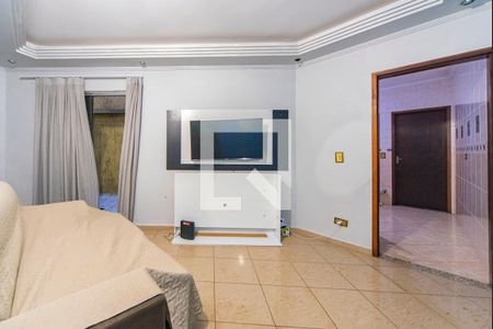 Sala de apartamento à venda com 2 quartos, 54m² em Vila Linda, Santo André