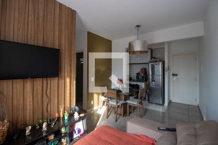 Sala de apartamento para alugar com 2 quartos, 57m² em Loteamento Residencial Viva Vista, Sumaré