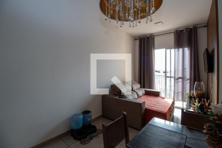 Sala de apartamento para alugar com 2 quartos, 57m² em Loteamento Residencial Viva Vista, Sumaré