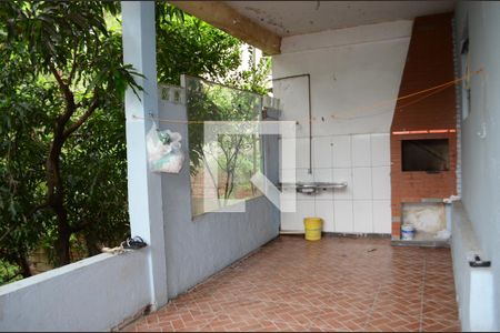 Área comum - Churrasqueira de casa à venda com 2 quartos, 58m² em Goiânia, Belo Horizonte