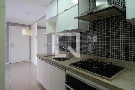 Cozinha e Área de Serviço de apartamento para alugar com 2 quartos, 50m² em Vila Nova, Porto Alegre