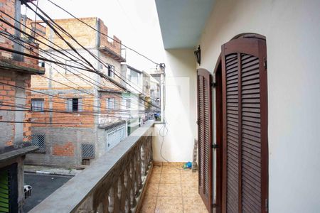 Varanda da Sala de casa à venda com 2 quartos, 125m² em Piraporinha, Diadema