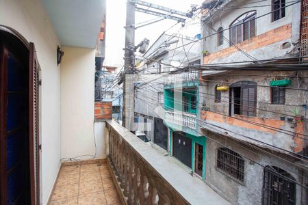 Varanda da Sala de casa à venda com 2 quartos, 125m² em Piraporinha, Diadema