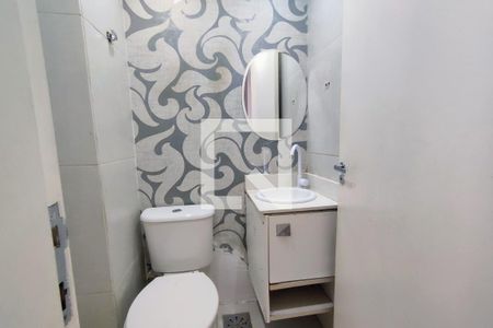 1º Pav - Lavabo de casa de condomínio à venda com 4 quartos, 113m² em Taquara, Rio de Janeiro