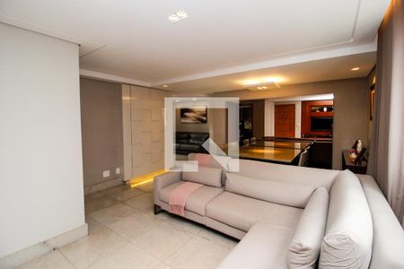 Sala de apartamento à venda com 3 quartos, 103m² em Savassi, Belo Horizonte