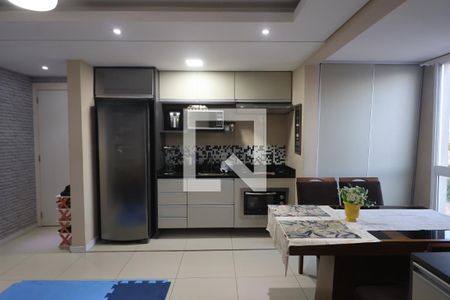 Sala/Cozinha de apartamento à venda com 2 quartos, 48m² em Estância Velha, Canoas