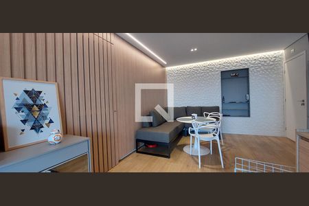 Sala de apartamento à venda com 3 quartos, 75m² em Vila Apiai, Santo André