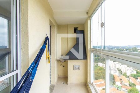 Varanda de apartamento para alugar com 2 quartos, 57m² em Granja Viana, Cotia