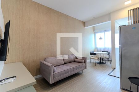 Sala de apartamento para alugar com 1 quarto, 38m² em Santa Cecilia, São Paulo