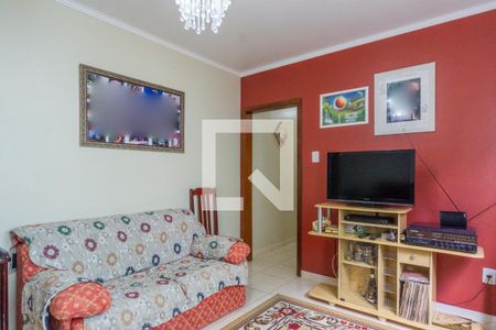 Sala de apartamento à venda com 3 quartos, 85m² em Cristal, Porto Alegre