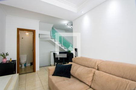 Sala de casa à venda com 2 quartos, 93m² em Vila Assunção, Santo André