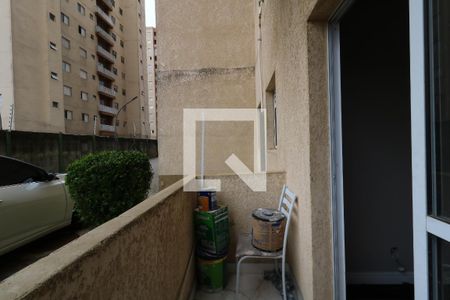 Sacada da Sala de apartamento para alugar com 2 quartos, 54m² em Vila João Ramalho, Santo André