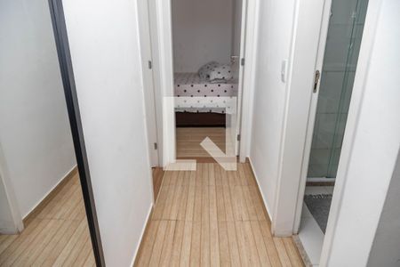 Corredor  de apartamento para alugar com 2 quartos, 44m² em Centro, Diadema