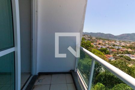 Varanda da Sala de apartamento à venda com 1 quarto, 112m² em Camboinhas, Niterói