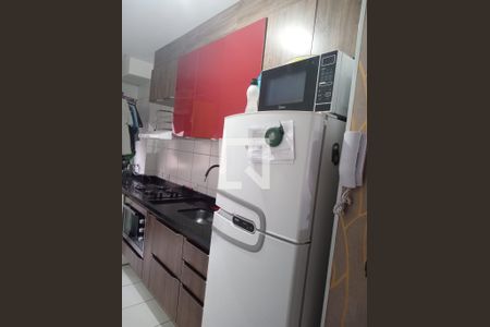 Cozinha de apartamento à venda com 2 quartos, 52m² em Vila Alzira, Guarulhos