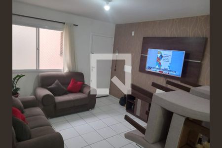 Sala de apartamento à venda com 2 quartos, 52m² em Vila Alzira, Guarulhos