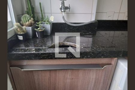 Cozinha de apartamento à venda com 2 quartos, 52m² em Vila Alzira, Guarulhos