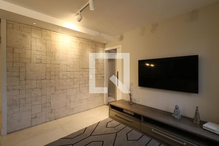 Sala de apartamento à venda com 3 quartos, 120m² em Jardim, Santo André