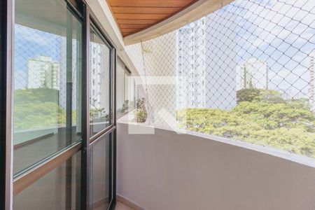 Varanda da Sala de apartamento para alugar com 4 quartos, 120m² em Jardim Apolo, São José dos Campos