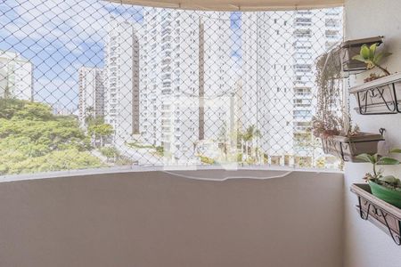 Varanda da Sala de apartamento para alugar com 4 quartos, 120m² em Jardim Apolo, São José dos Campos