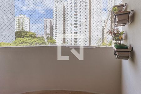 Varanda da Sala de apartamento para alugar com 4 quartos, 120m² em Jardim Apolo, São José dos Campos