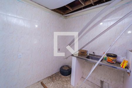 Cozinha de casa para alugar com 1 quarto, 38m² em Parque Boturussu, São Paulo