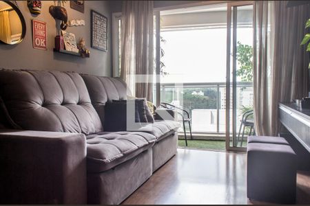 Sala de TV de apartamento à venda com 1 quarto, 50m² em Melville Empresarial Ii, Barueri